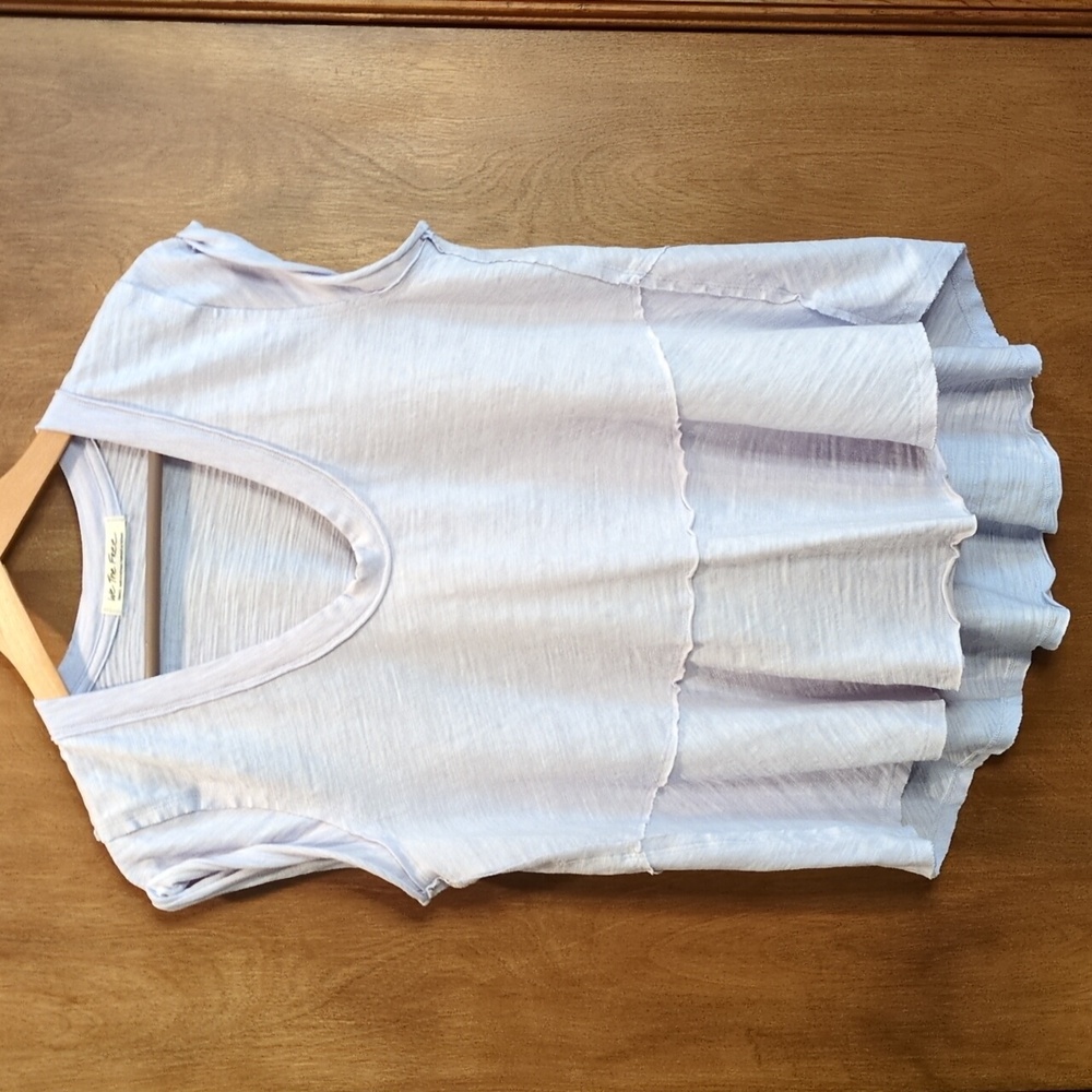 We The Free Lunar Bloom Tee In Lilac Bloom Size S - Picture 3 of 7